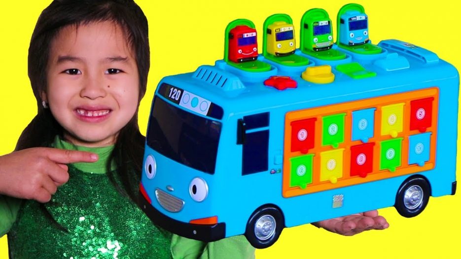 Jannie Pretend Play with Tayo Bus Toy