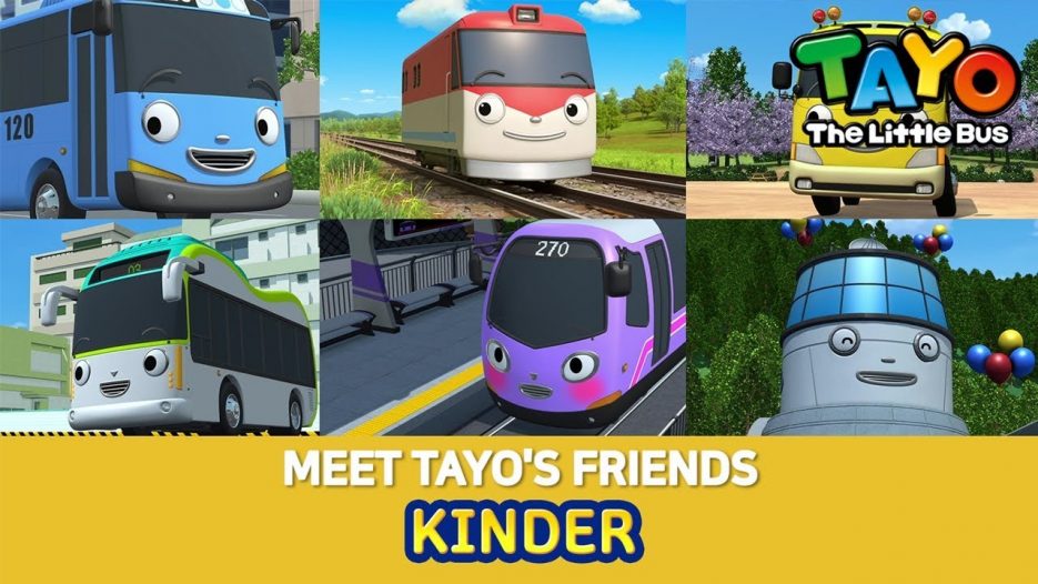 #2 Kindergarten bus KINDER l Meet Tayo’s Friends 2 l Tayo the Little Bus