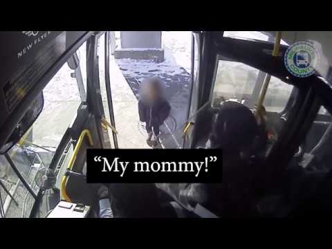 Little Girl Runs to Milwaukee Bus Driver for Help