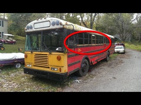 They Spent $2000 On This Old Bus And Converted It Into Something Amazing