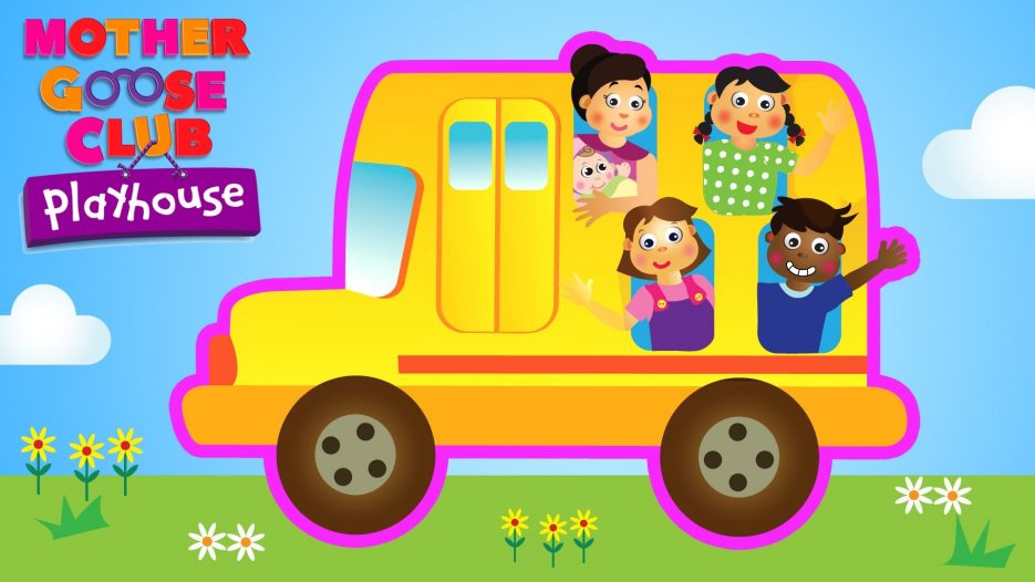 Wheels on the Bus | Mother Goose Club  Playhouse Kids Video