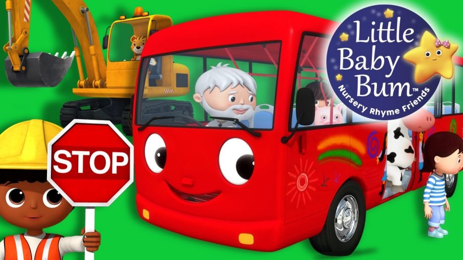 Wheels On The Bus | Part 14 | Nursery Rhymes | Original Version By LittleBabyBum!