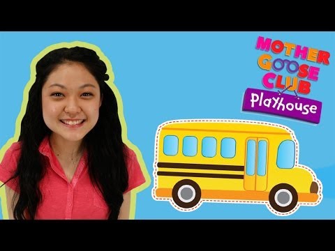 Wheels on the Bus | Mother Goose Club Playhouse Nursery Rhymes