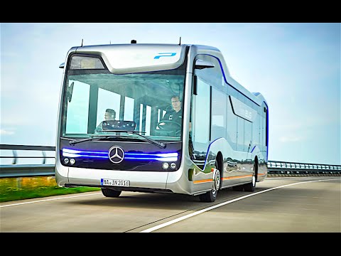 Mercedes Self Driving Bus Official Commercial Mercedes Future Bus 2016 Autonomous Bus CARJAM TV