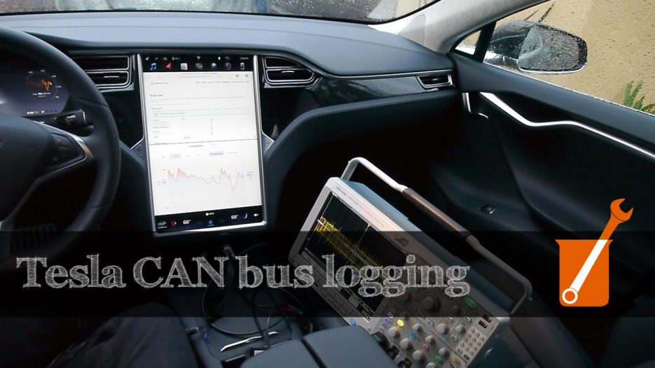 Tesla CAN bus data logging