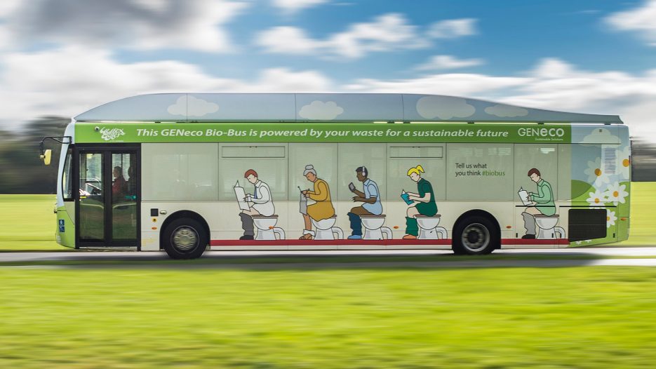 #BioBus – The UK’s first food and poo-powered bus