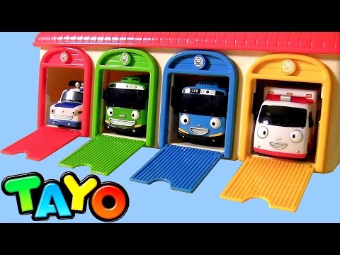 Tayo the Little Bus Garage Station Toys