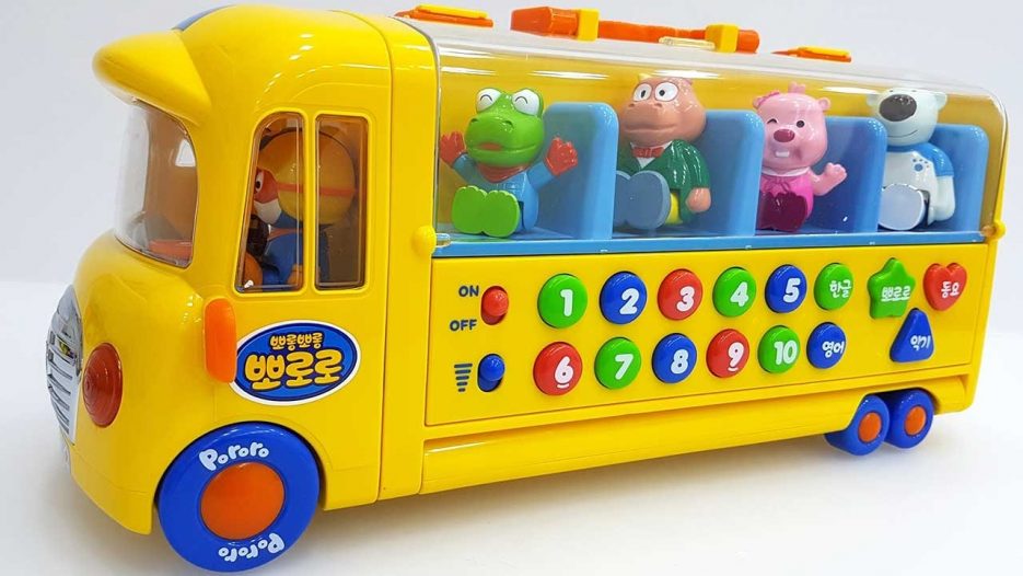 Bus Toys For Children Pororo Bus Learn Numbers With pororo Bus Toys For Children