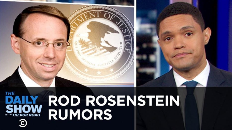 Rod Rosenstein Rumors, Selfie-Related Injuries & A Very Reckless Bus Driver | The Daily Show