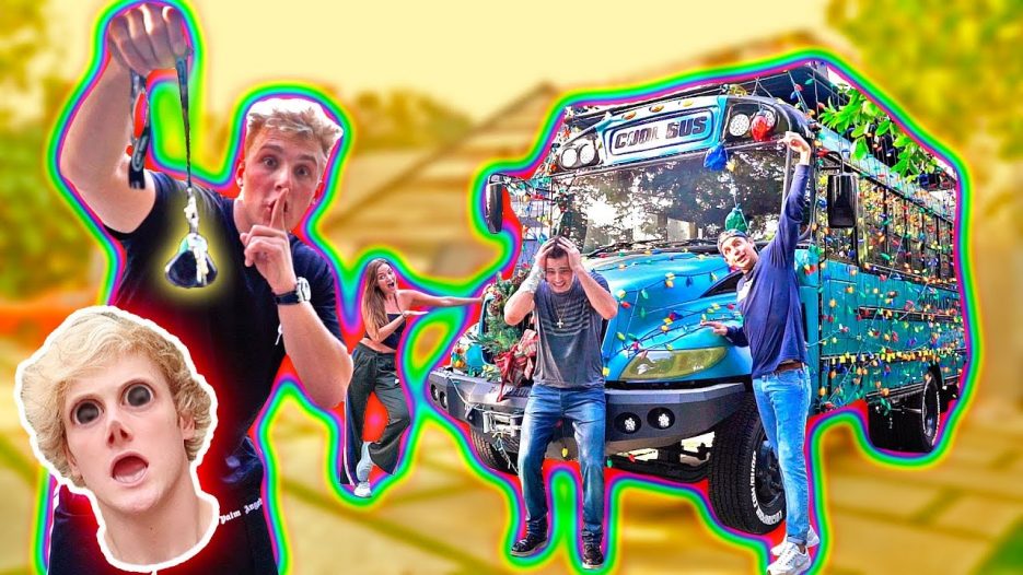 I STOLE LOGAN’S COOL BUS!! **GONE WRONG**