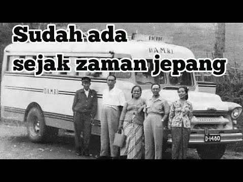 Sejarah bus DAMRI yang sudah ada sejak zaman jepang