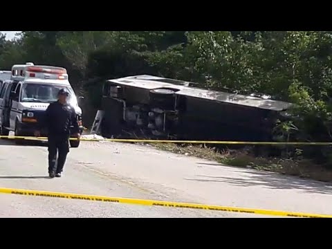 Mexico tour bus crash: Eight Americans among the dead