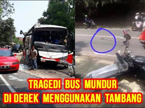 Kecelakaan BUS MUNDUR Cijambe SUBANG