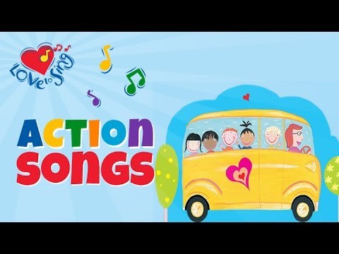 The Wheels on the Bus | Popular Kids Nursery Rhymes | Children Love to Sing