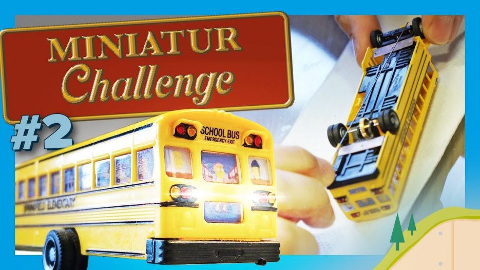 Der Simpsons-Bus fährt nur noch rückwärts — Miniatur Challenge #2