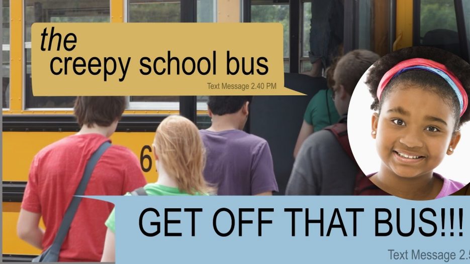 THE CREEPY SCHOOL BUS text story