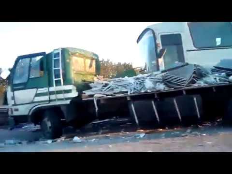 Три пассажира автобуса «Москва-Донецк» пострадали в ДТП в Тульской области